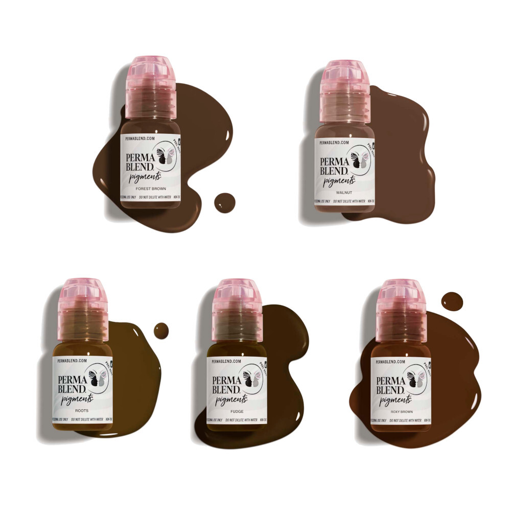 PERMA BLEND Set Kit Permanent Makeup Microblading Pigments Permablend Pigment