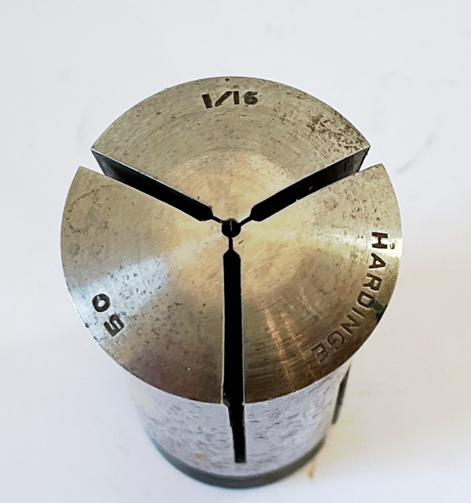 1/16" HARDINGE 5C Round Collet External & Internal Threads USA