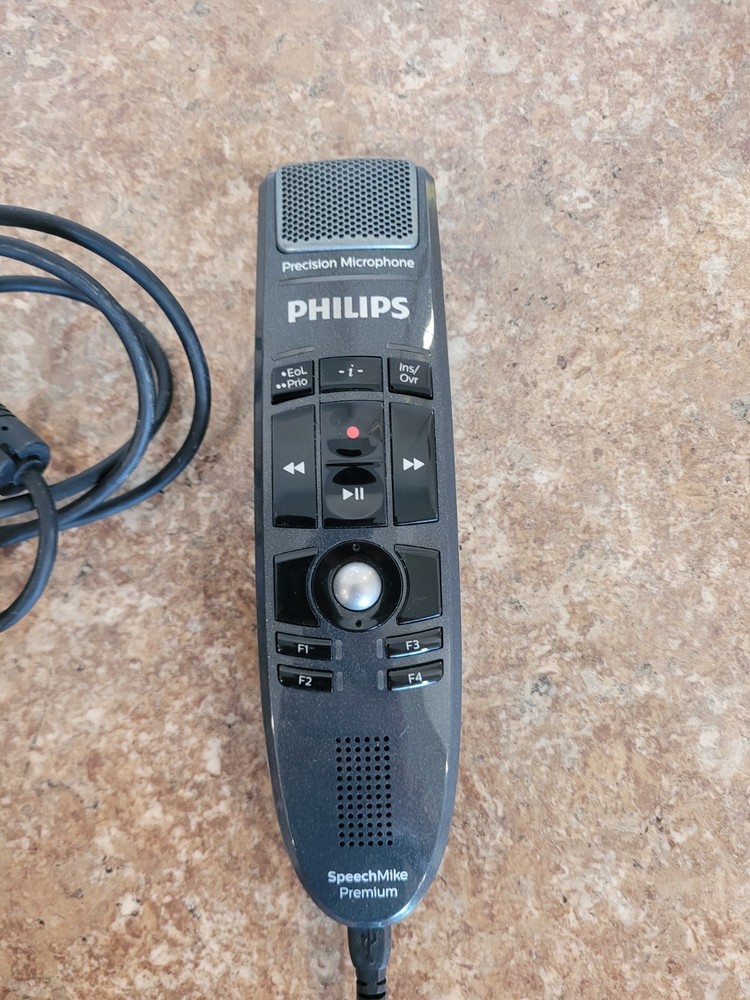 Philips SpeechMike Premium LFH3500 USB Dictation Precision Microphone Unit