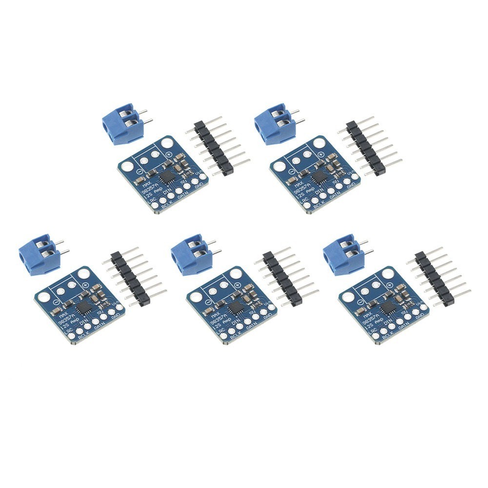 5pcs MAX98357 I2S Class D 3W For Audio Decoder Board for Raspberry Pi Projects