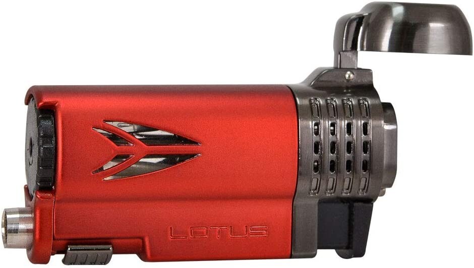 Lotus Defiant Quad Pinpoint Lighter (Red)