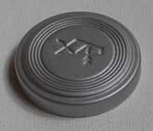 "KOMZ" lens FRONT PROTECTIVE CAP, chrome, Ø36mm internal diameter, EXC!