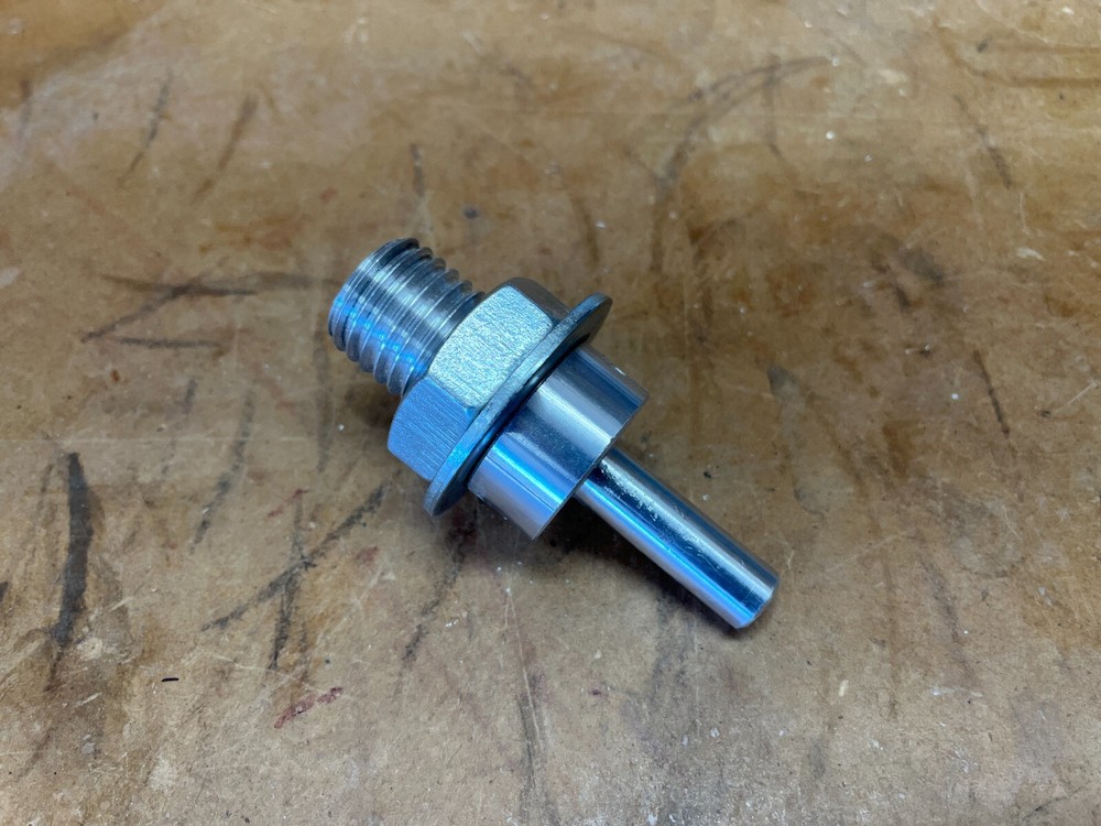 Segmenting Jig Adapter Post 1" 8 TPI