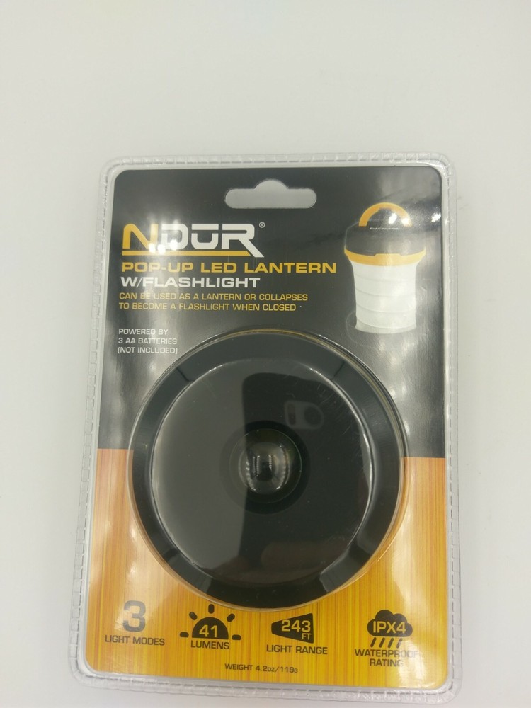 NDUR Popup LED Lantern Flashlight