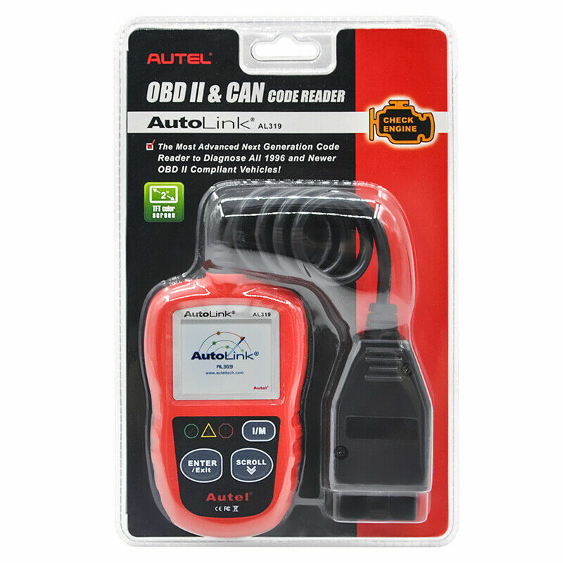 Autel AL319 PRO OBD2 CAN OBDII Auto Car Code Reader Diagnostic Scanner Tool
