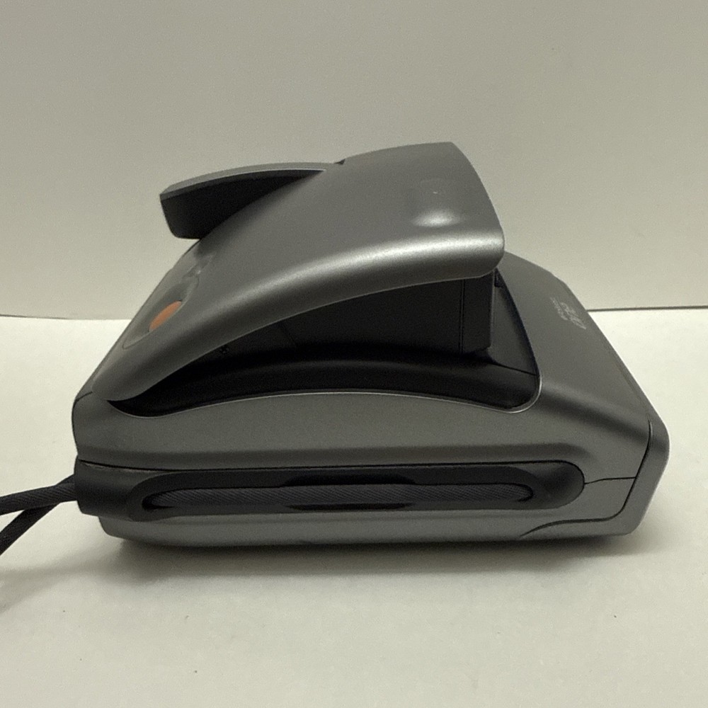 Polaroid One 600 Instant Camera Silver - Great Condition - Untested -