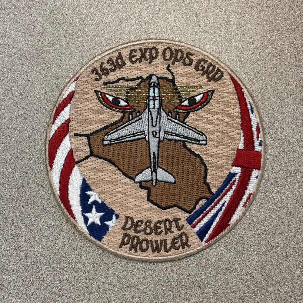 USAF 363rd Expeditionary Operations Group EA-6B Prowler US Navy/Air Force Patch