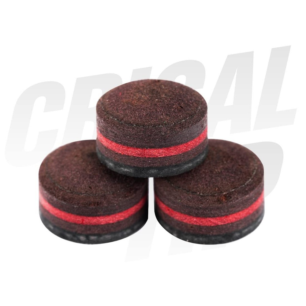 CRICAL Pool Cue Tips 5 Layer Stick (Hardness 10.5mm, H
