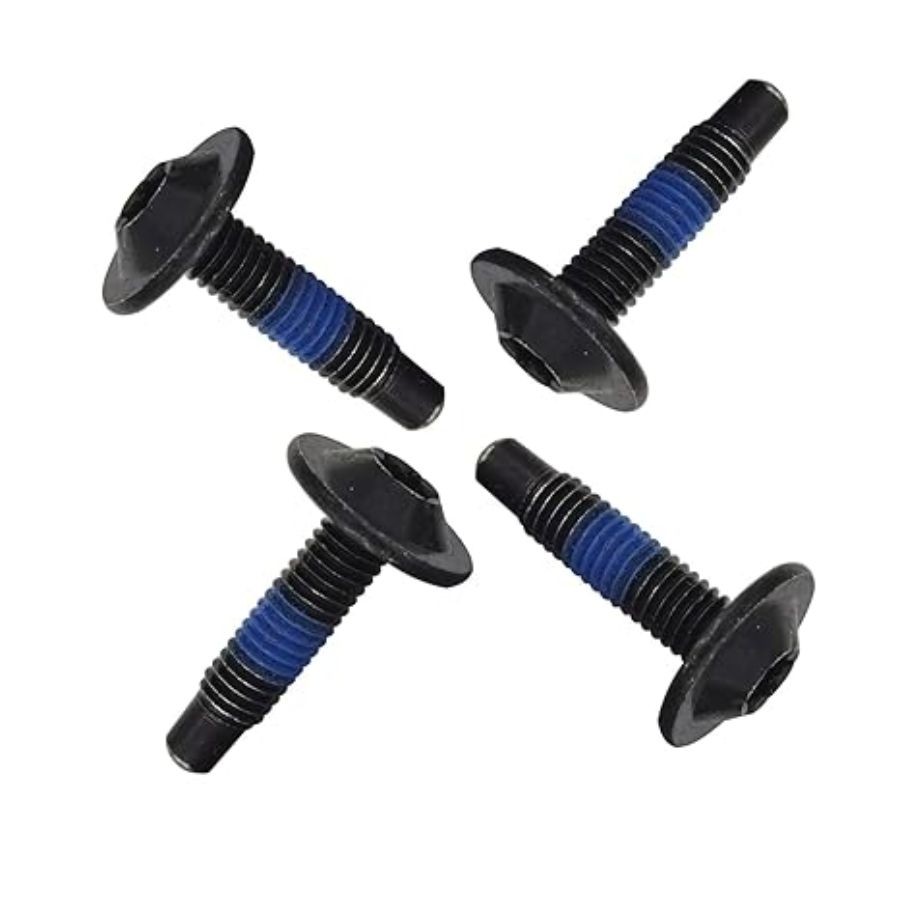 4PCS Tailgate Cap Spoiler Trim Hardware Mounting Screws Compatible - 4