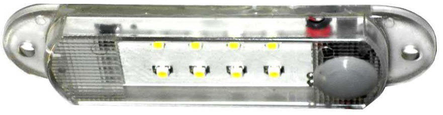 SNUGTOP 718478 LED 12V TRUCK CAMPER CAP INTERIOR DOME LIGHT ON/OFF SWITCH BUTTON