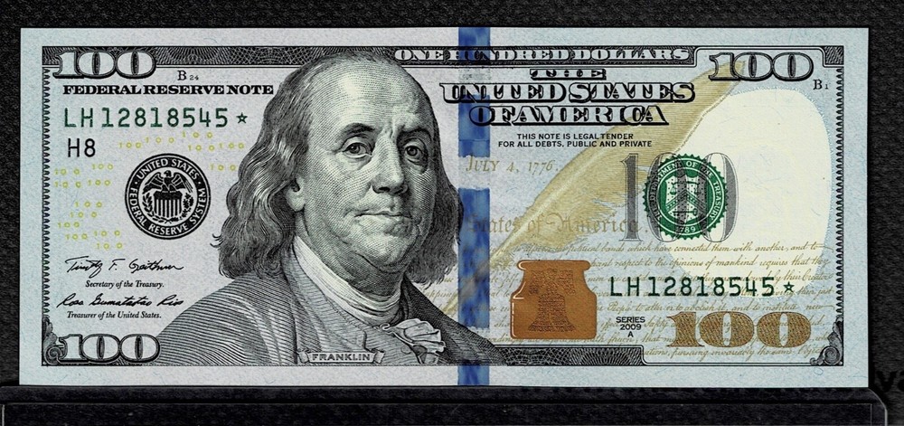 2009 A $100 Dollars Star ST Louis Uncirculated