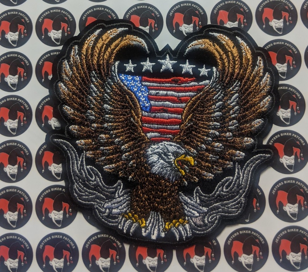 Bald Eagle Embroidered Patch MM017