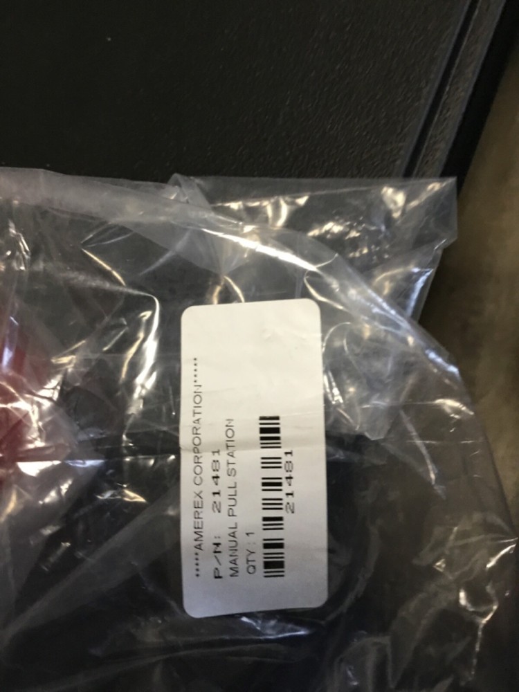 Amerex Manual Pull Station. P/N. 21481 New