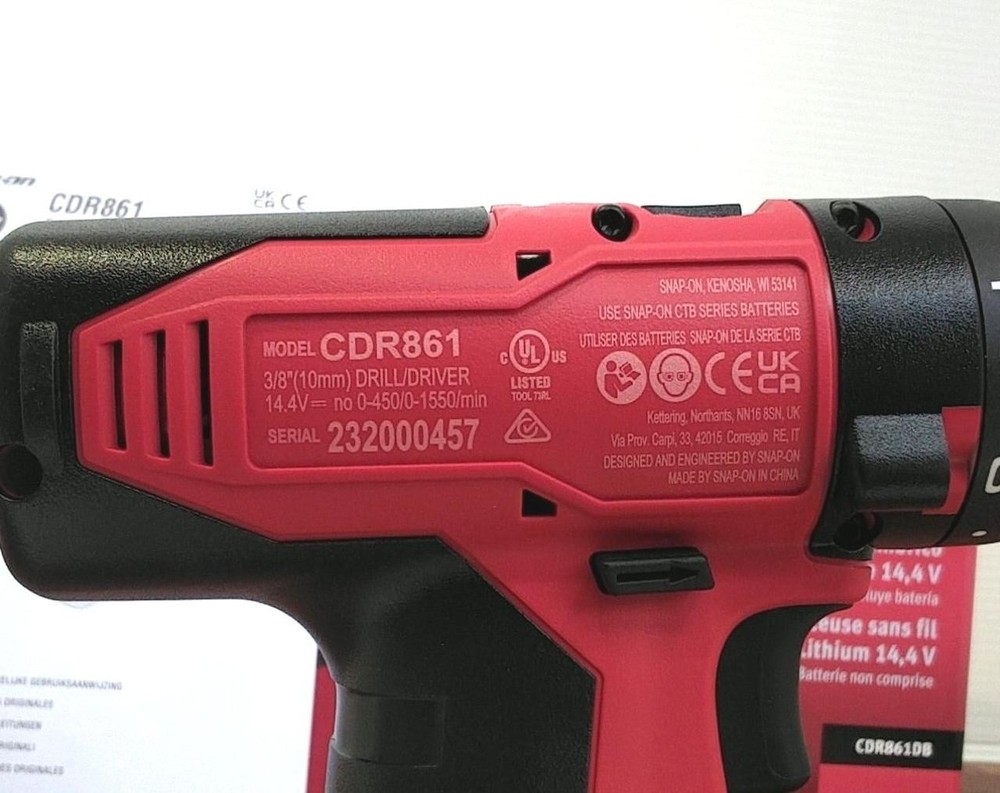 Snap-on Tools CDR861DB Drill Kit Tool Only