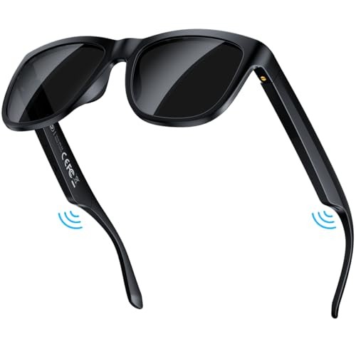 Smart Bluetooth Glasses,Built-in Mic & Speakers,Smart Wireless Headphone