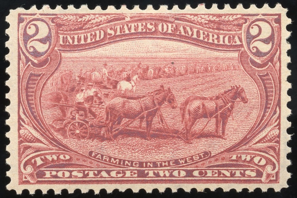 US Stamps # 286 MLH XF Gem