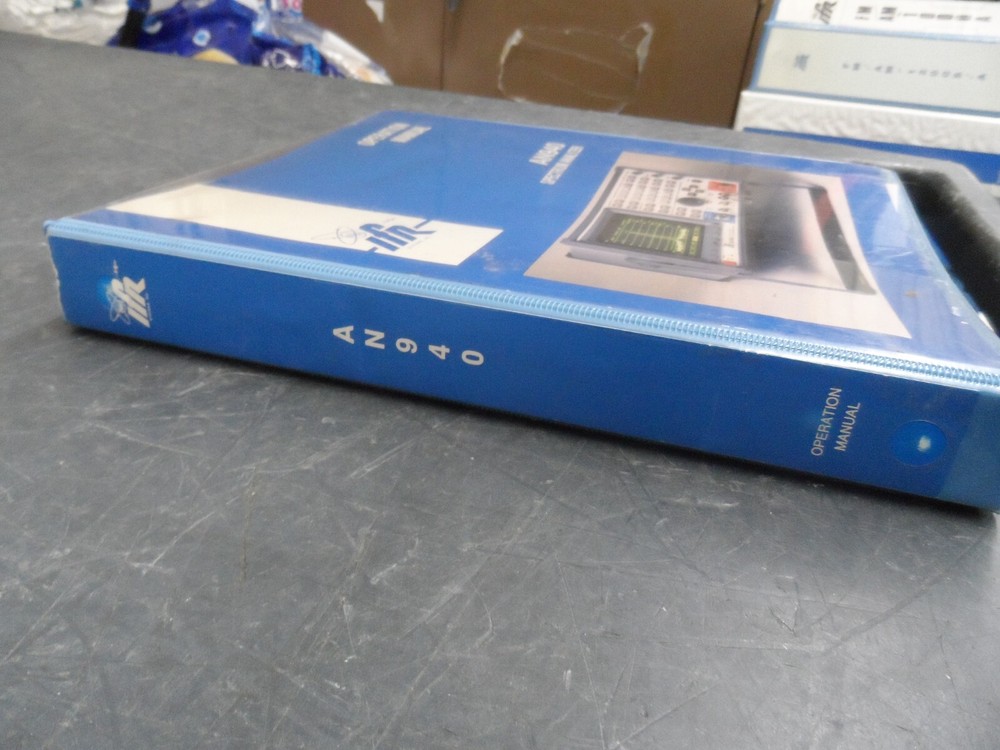 IFR AN940 SPECTRUM ANALYZER OPERATION MANUAL