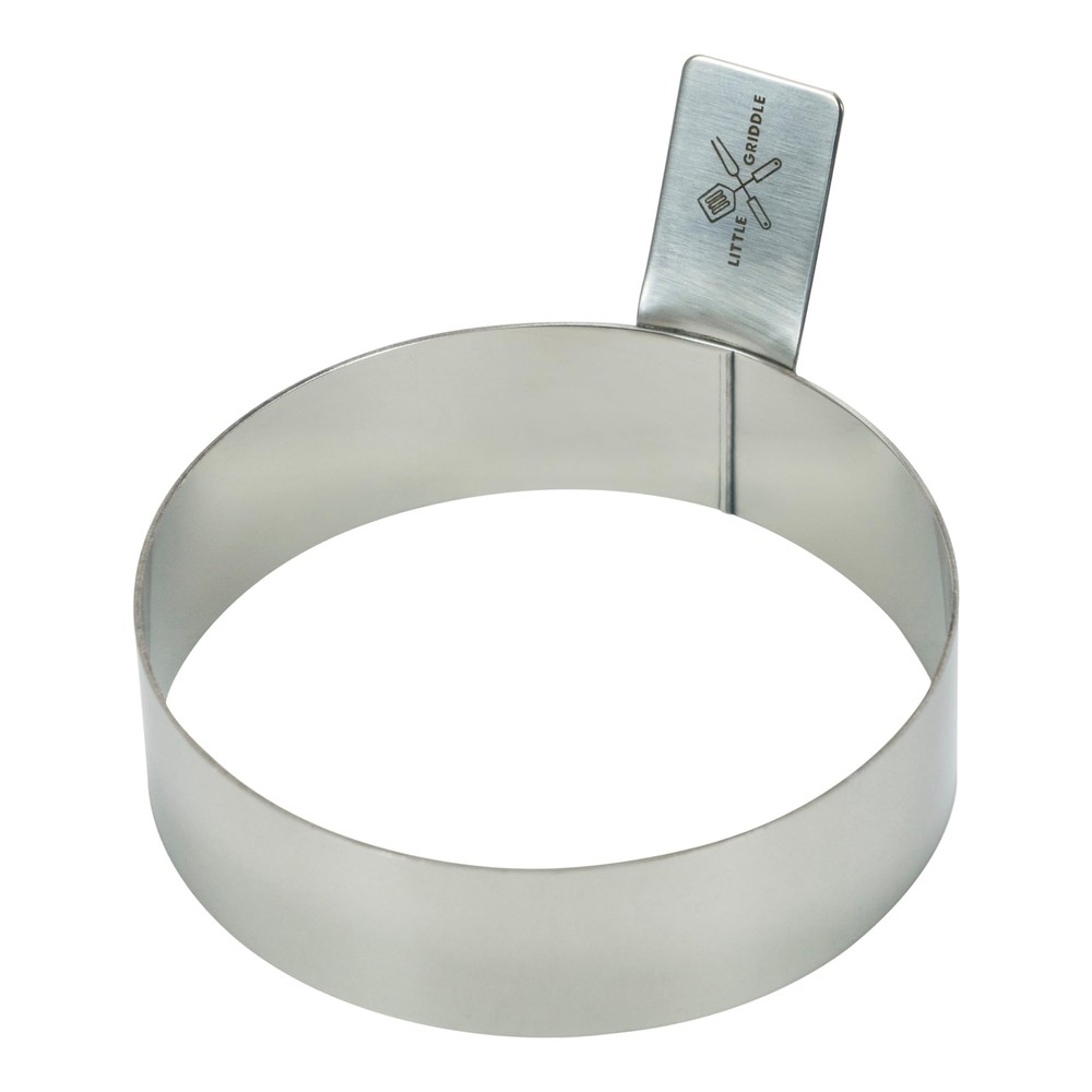 - Egg Rings Stainless Steel Construction with Built-in Tab-Style Handle Great...