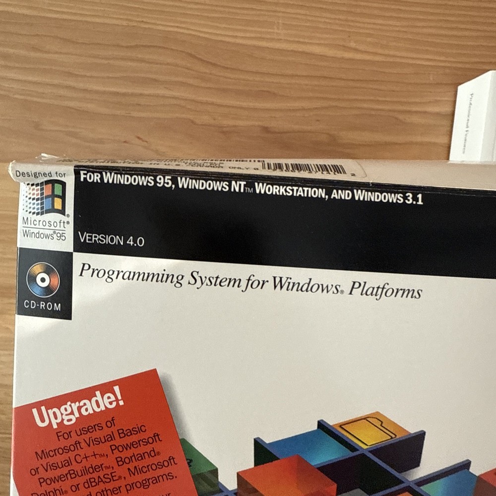Microsoft Visual Basic Professional Edition Version 4.0 Windows 95 NT Books Only