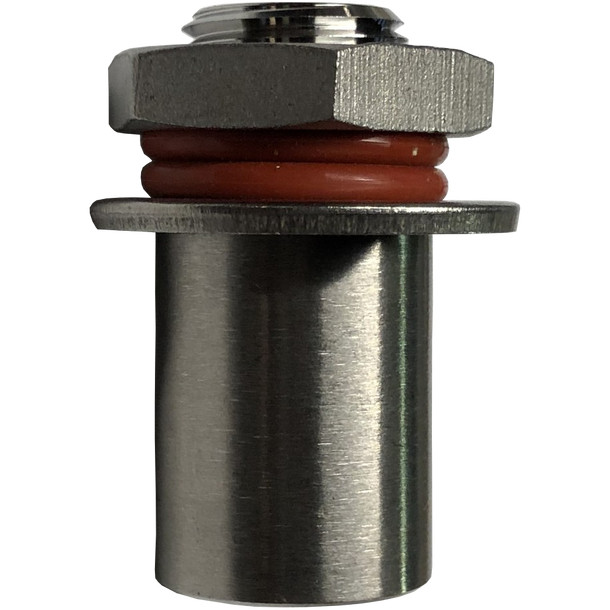 LD Carlson Stainless Steel Bulkhead with Weldless O-Rings