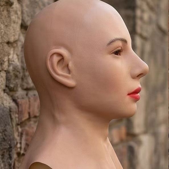 Silicone head cover Performance props Face-changing tools Realistic Mask