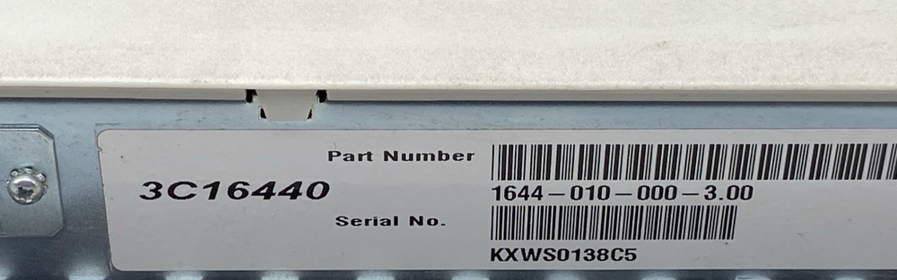 3Com Super Stack II Baseline Hub 3C16440 1644-010-000-3.00