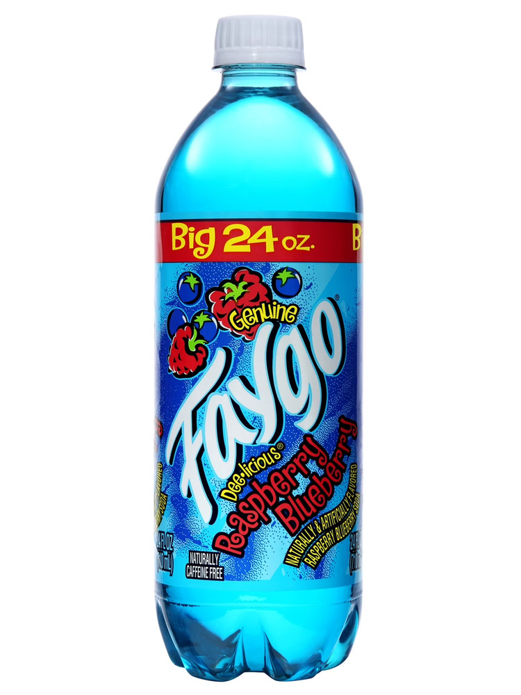Faygo Raspberry Blueberry 24 oz Case 6 12 & 24 Pack