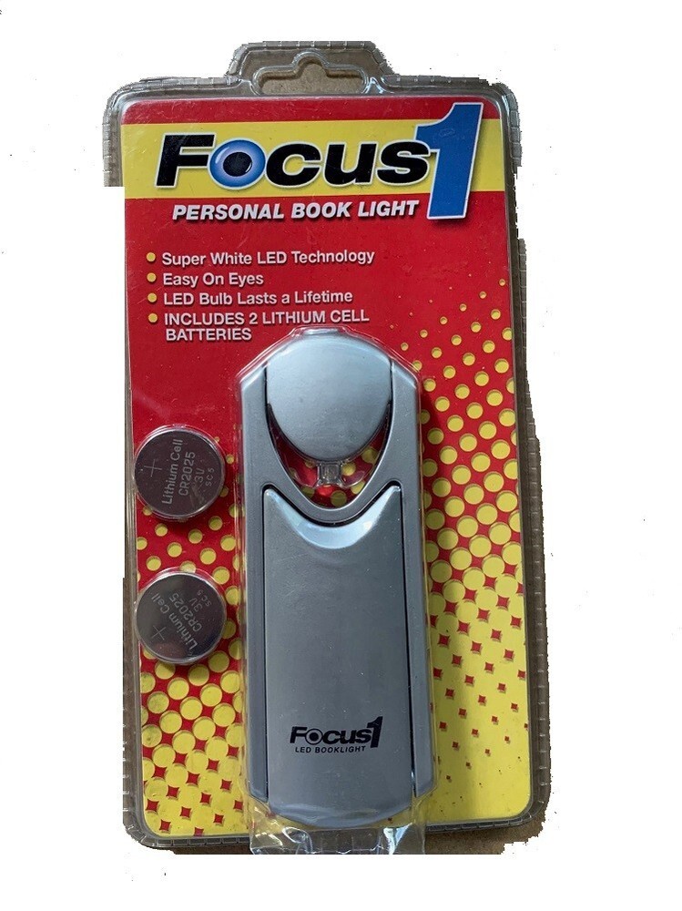 Focus1 Personal Book light (Colors may very)