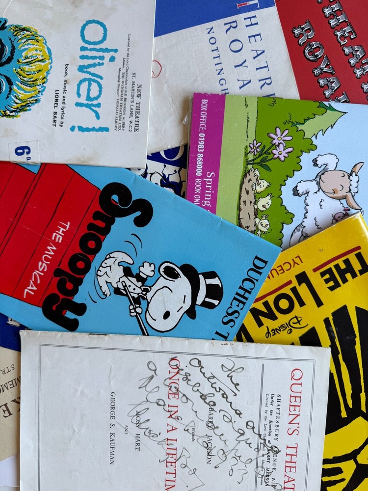 THEATRE Programme Protection Sleeves, Archive Standard, Multiple Sizes Post FREE