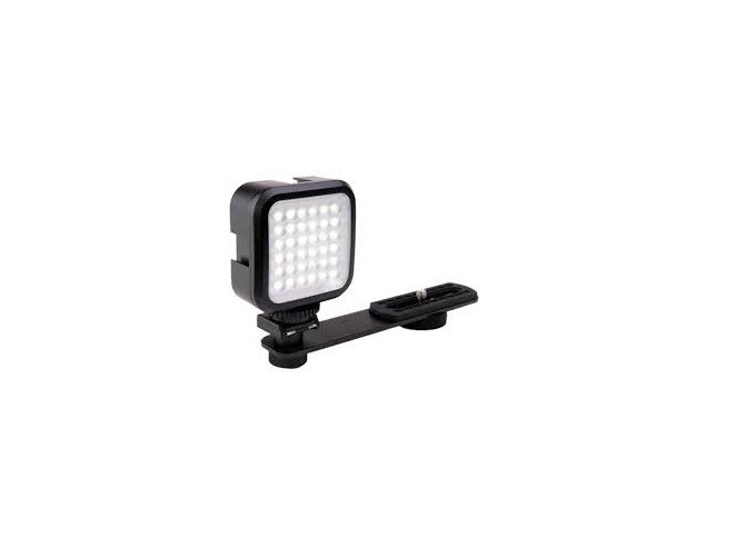 Rechargeable Video Camera Light Panel 36 Dimmable LED Bulbs, Built-in Diffuser
