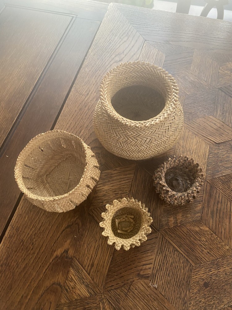 Peruvian Baskets. Set Of 4