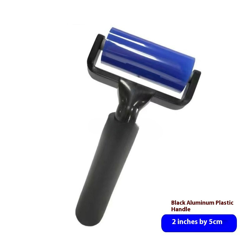 Dust Removal Silicone Roller Pressure Screen Dust Removal Rubber Roller Manual