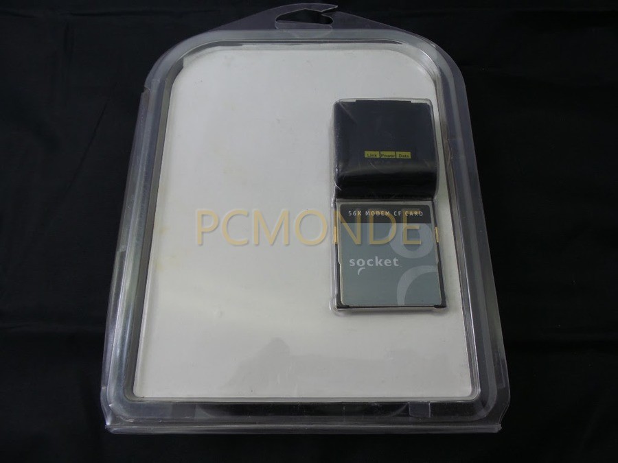 Boxed Socket Communications 56 Kbps CompactFlash Card Modem (MMO7007-501)