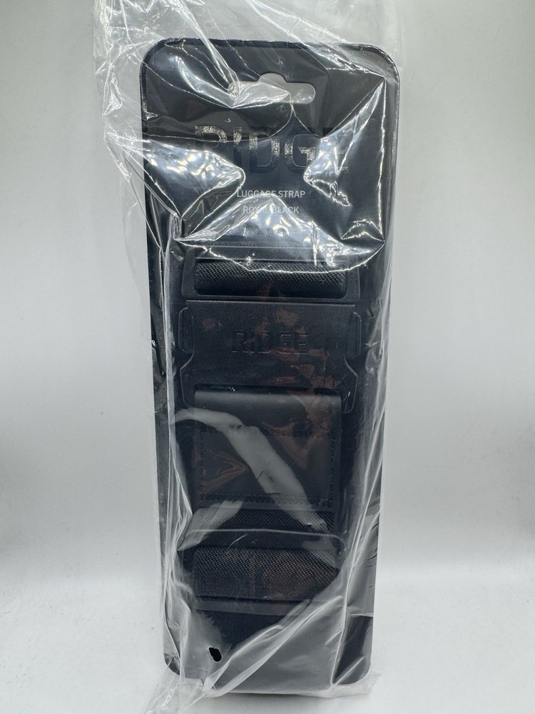 RIDGE Luggage Strap - BLACK - New