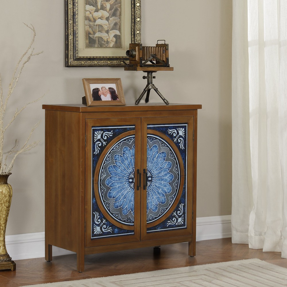 Accent Storage Cabinet 2 Doors Decorative Cabinet Buffet & Sideboard