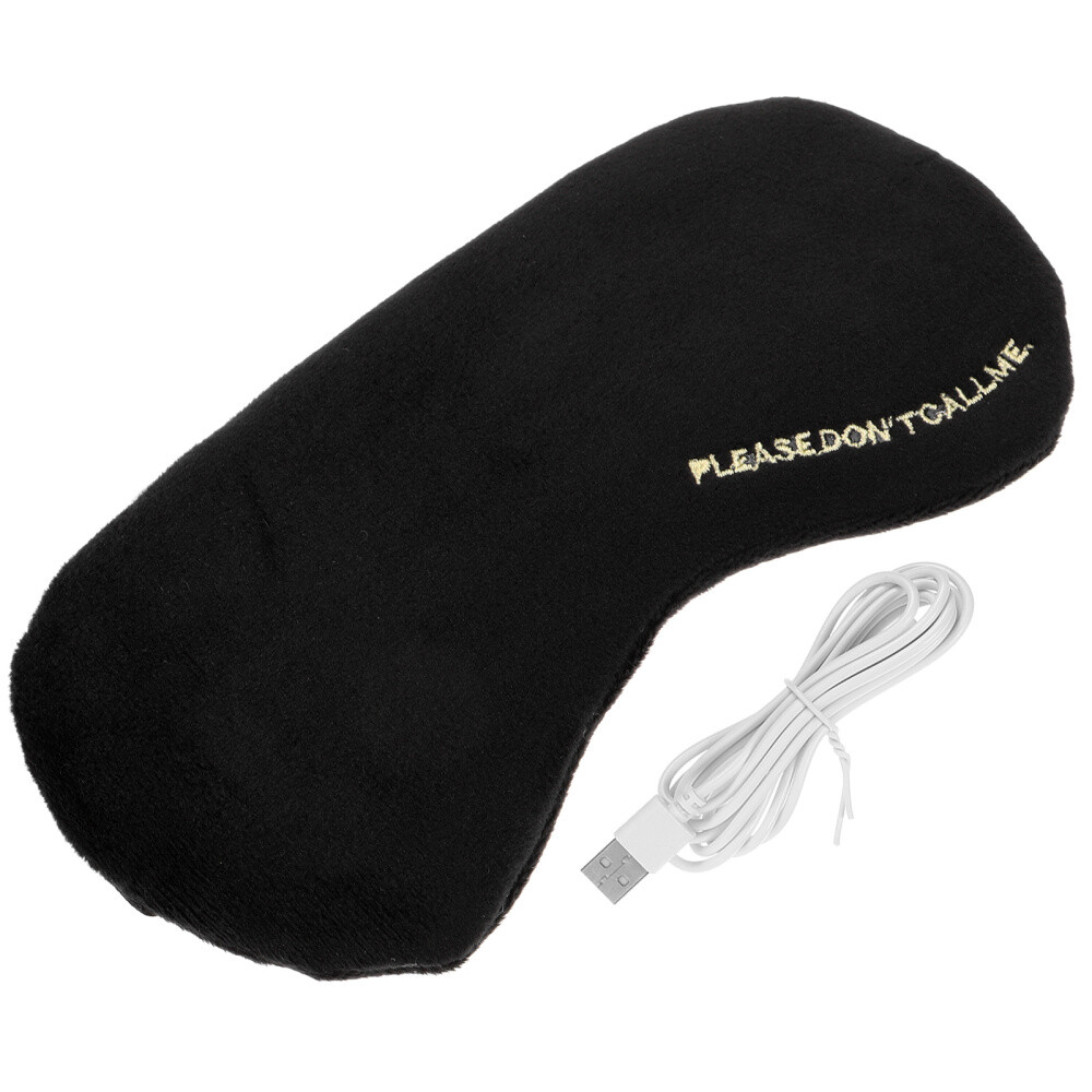 1 Set USB Heating Eye Mask Steam Warm Mask Temperature Adjustable Sleeping