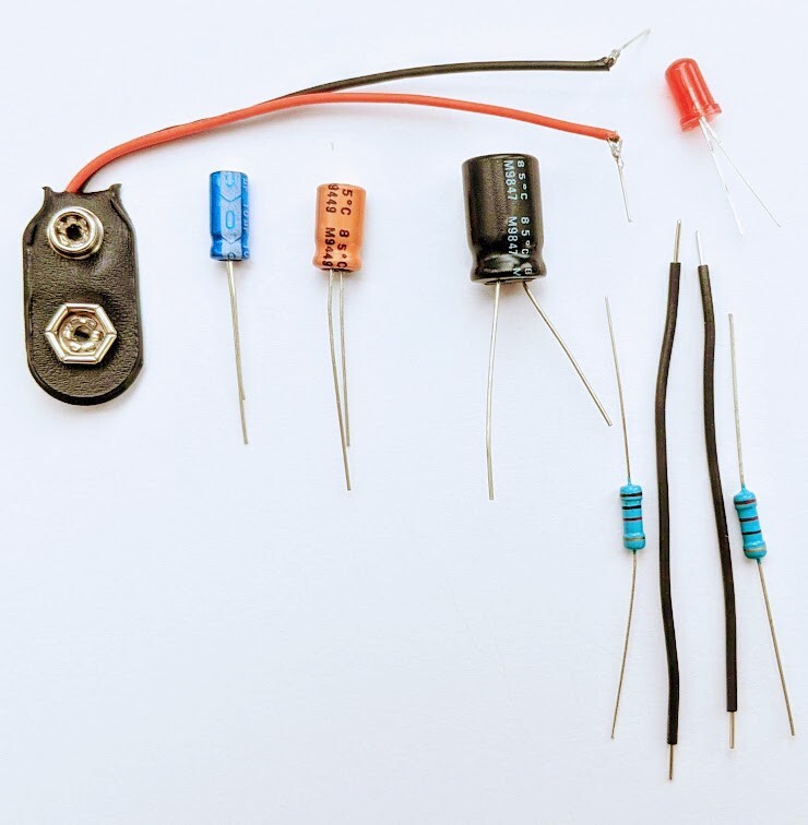 MC1-04 ** Mr Circuit Science ** Experiment Kit -How A Capacitor Works