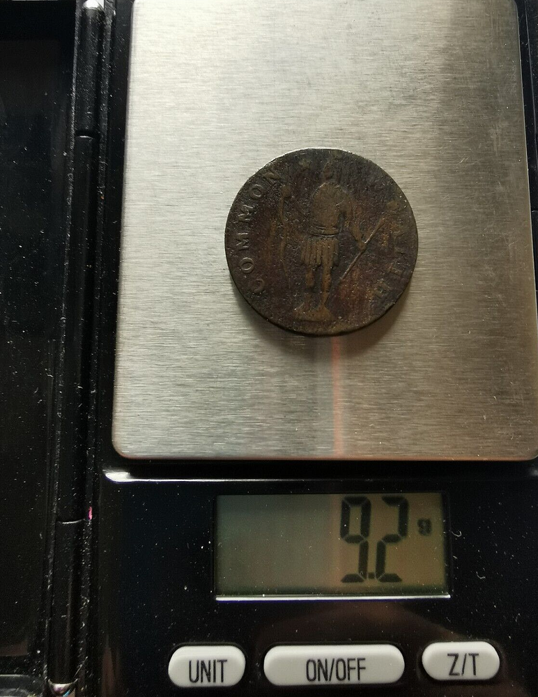 1788 US MASSACHUSETTS Cent Cooper Coin