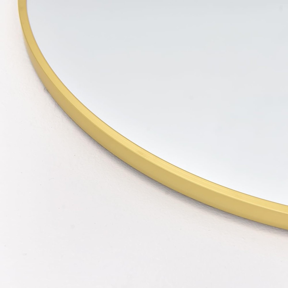 Arched Mirror - Full Length, Standing or Wall Mounted, 58"18", Aluminum Frame...
