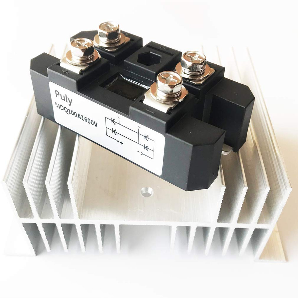 Bridge Rectifier MDQ-100A 100A 1600V Full Wave Diode Module One Phase with Radia