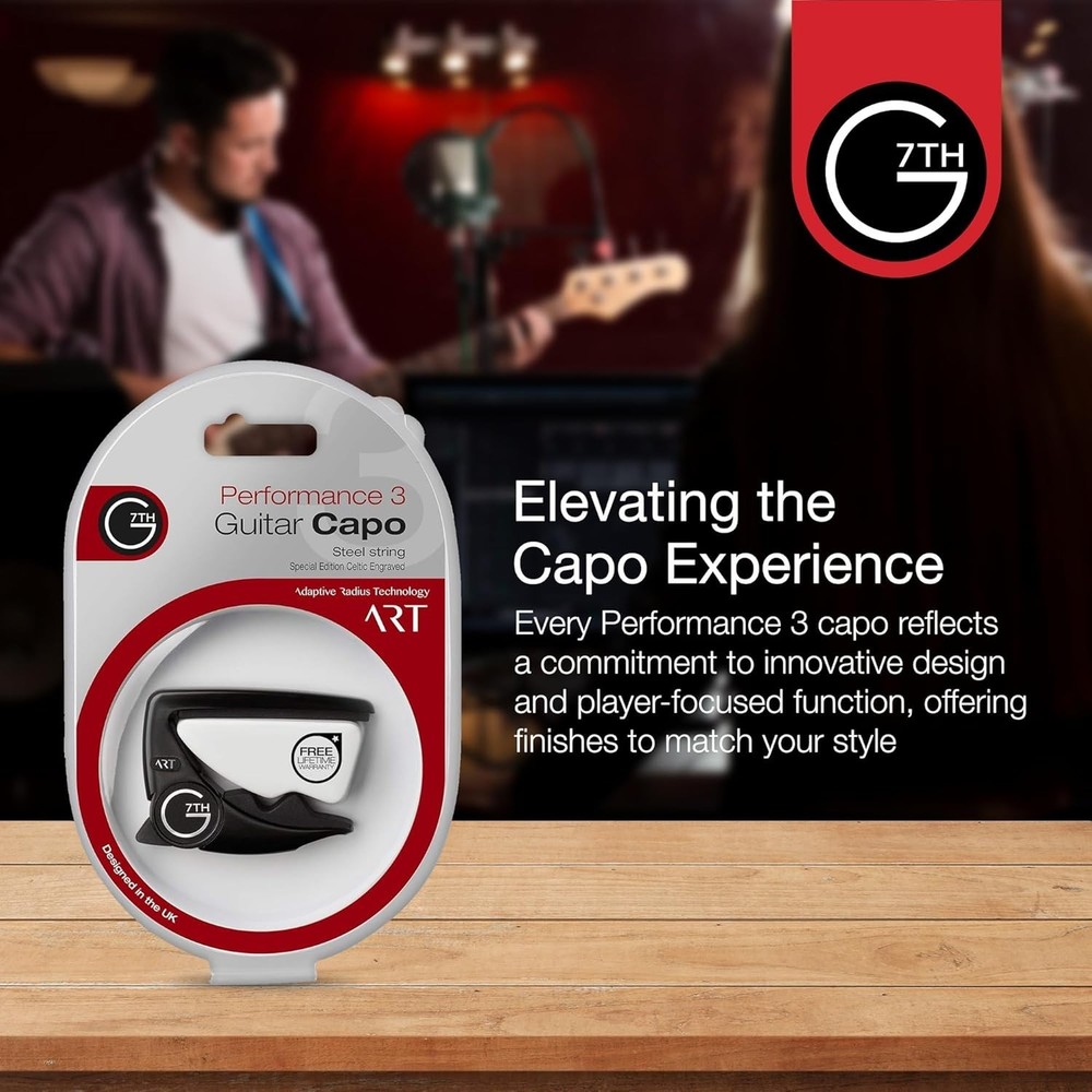 Celtic Special Edition Capo - Enhanced Tuning Stability