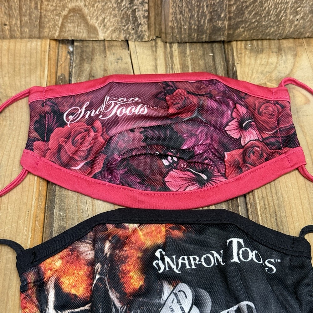 SNAP ON TOOLS CHOKO BRAND COURTESY PROTECTIVE FACE MASK 3 PACK BUNDLE