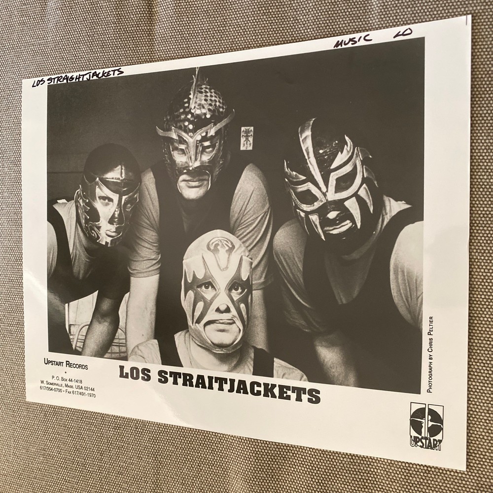 Los Straitjackets Press Photo 8x10”. See Description.