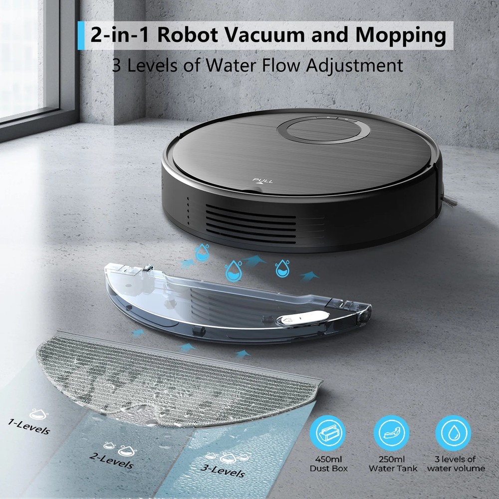 Robot Vacuum and Mop Combo