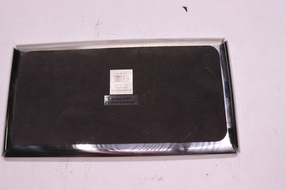 Basic Collection Amenity Tray Stainless Steel