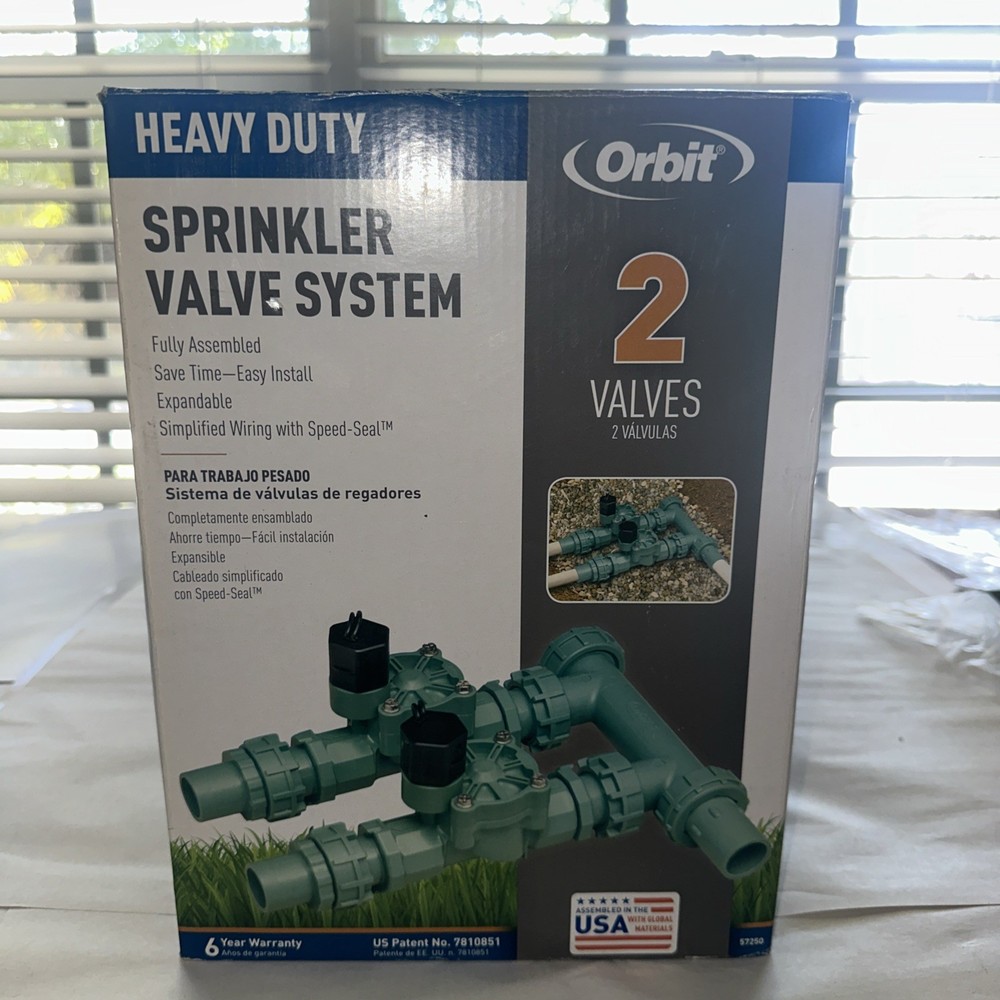 Pack Orbit #57250 Valve System  Heavy Duty 2 Valves Inline Manifold Assembly S2