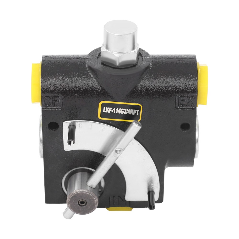 Hydraulic Adjustable Variable Flow Control Valve w/ Relief, 0-30 GPM, 3/4” NPT