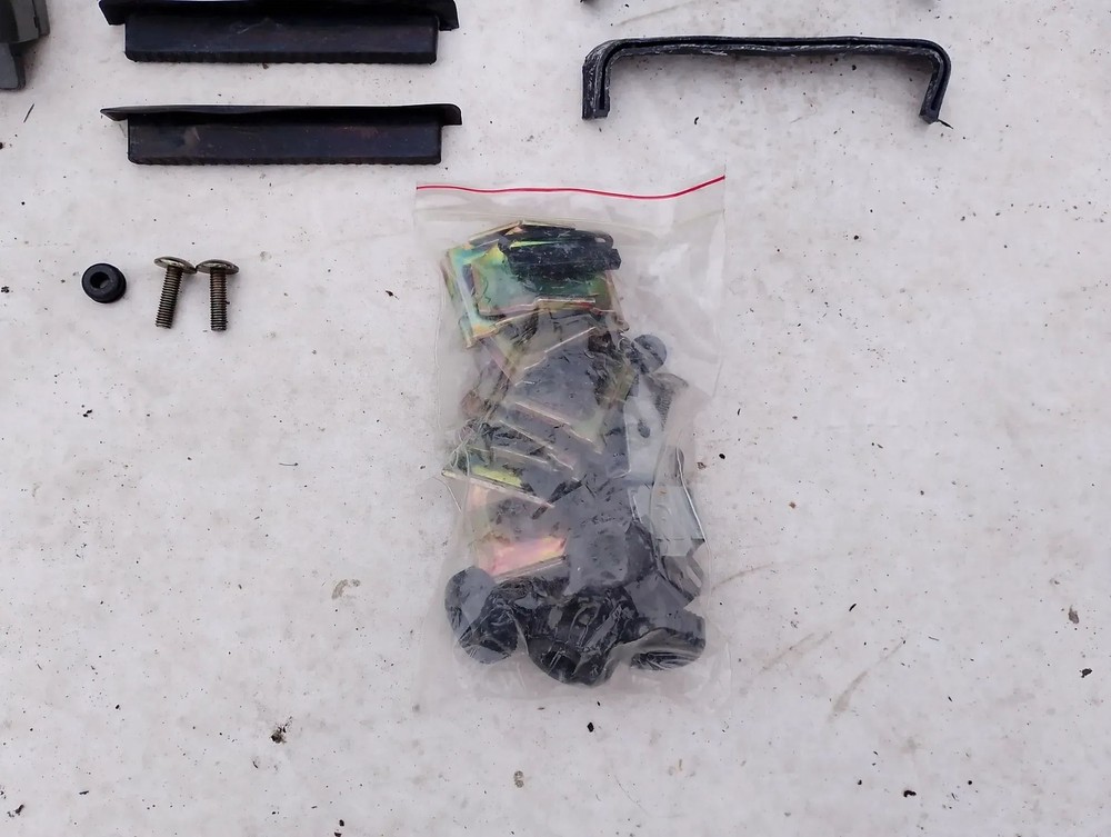 NEW roof rack basic support installation kit roof original Opel Kadett E