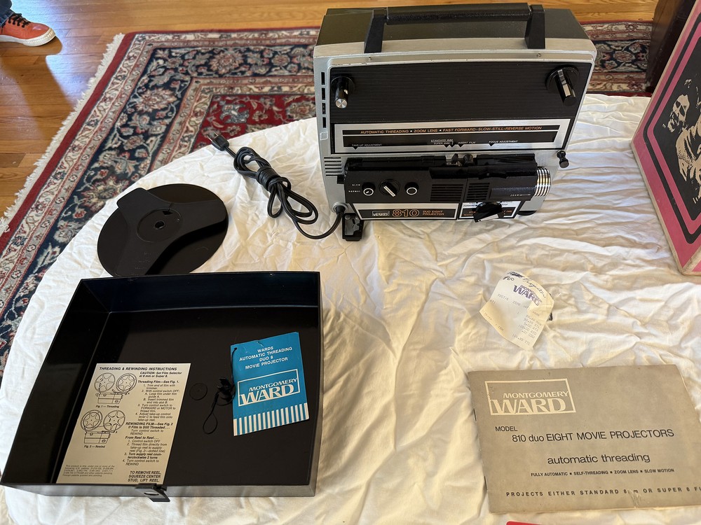 NEW DUO 8 AUTOMATIC MOVIE PROJECTOR