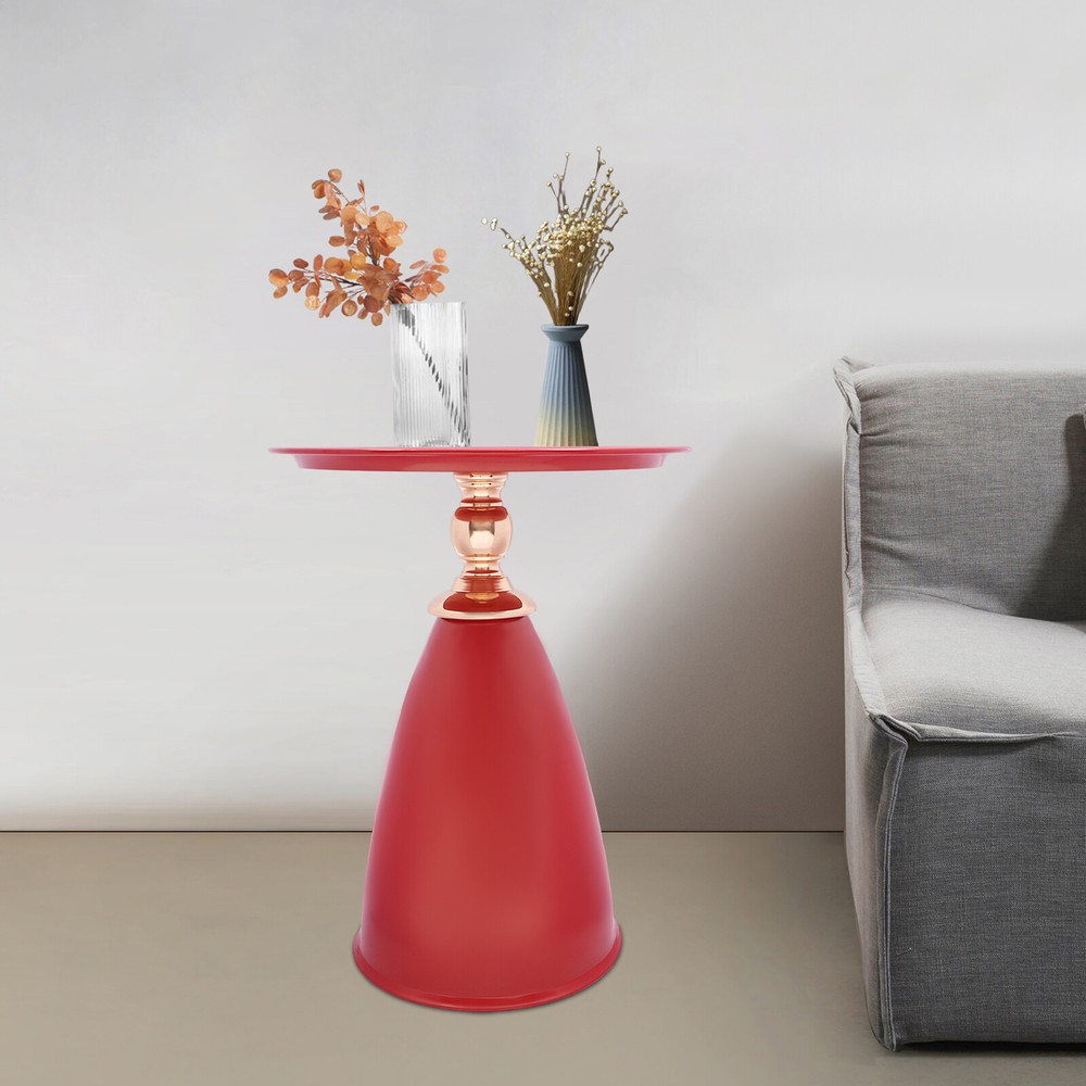 Side End Table Round Side Table for Living rooms/Bedrooms/Ooffices/Patios/Sofas